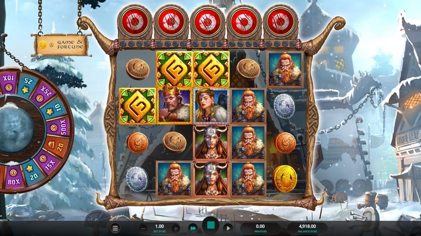 Bloodaxe slot screen 2