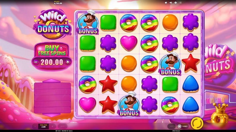 Wild Donuts slot screen 3