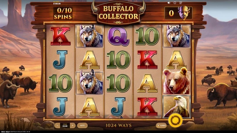 Buffalo Collector slot screen 1