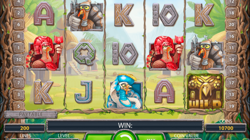 Wild Turkey slot screen 2