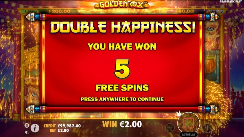 Golden Ox (Pragmatic Play) slot screen 4