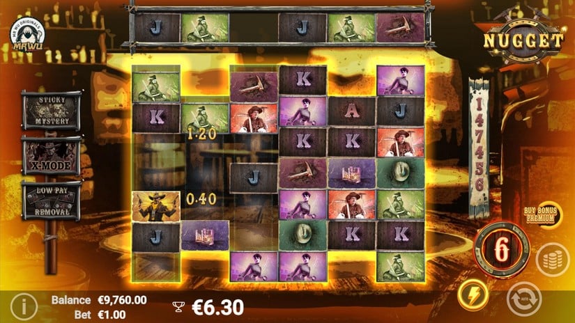 Nugget slot screen 4