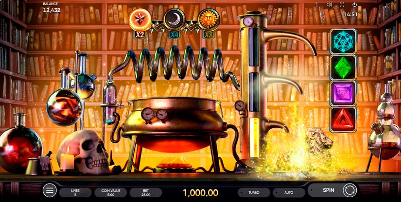Magnum Opus slot screen 6