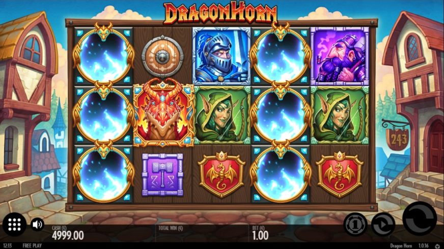 Dragon Horn slot screen 2