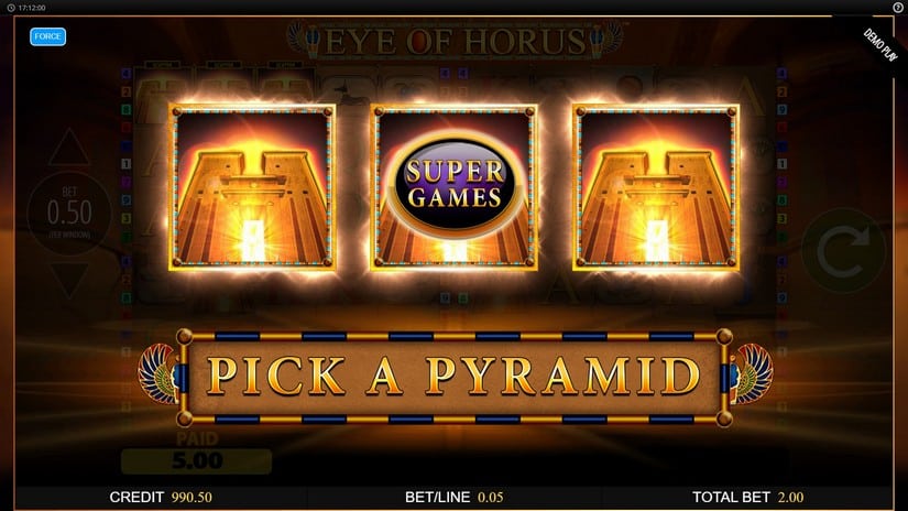 Eye of Horus Power 4 Slots slot screen 3
