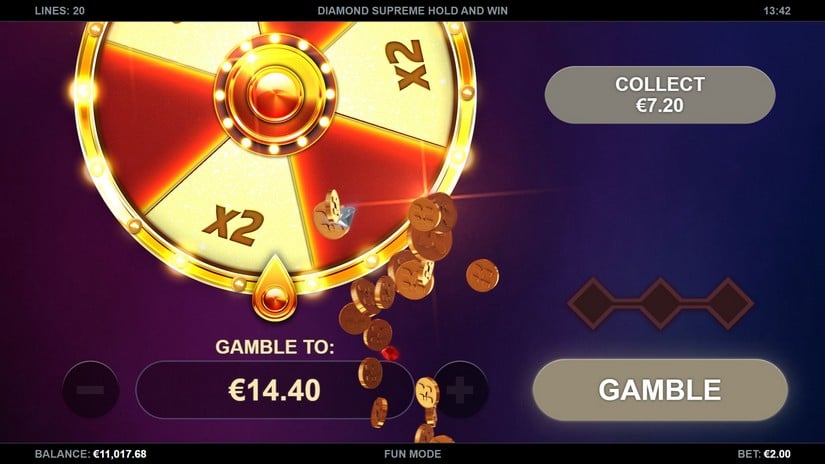 Diamond Supreme Hold and Win slot screen 3