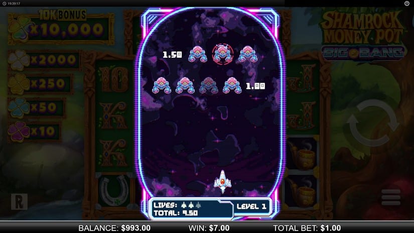 Shamrock Money Pot slot screen 4