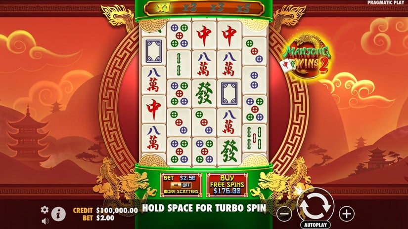 Mahjong Wins 2 slot screen 1