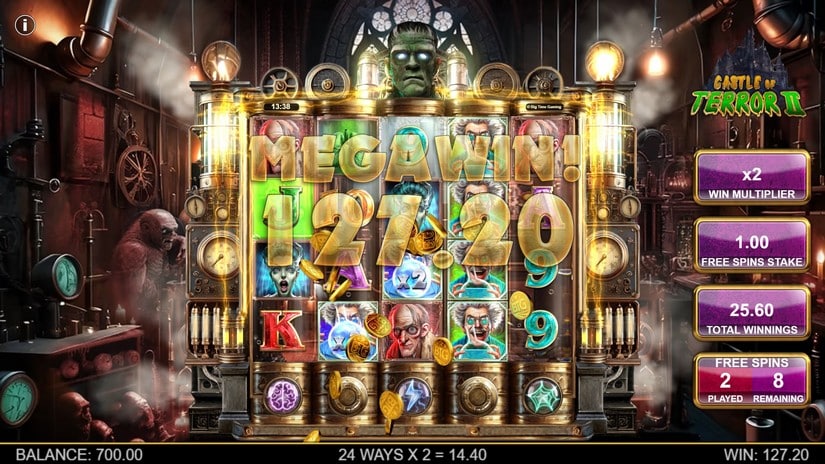 Castle of Terror 2 slot screen 6