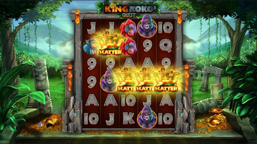 King Koko’s Quest slot screen 2