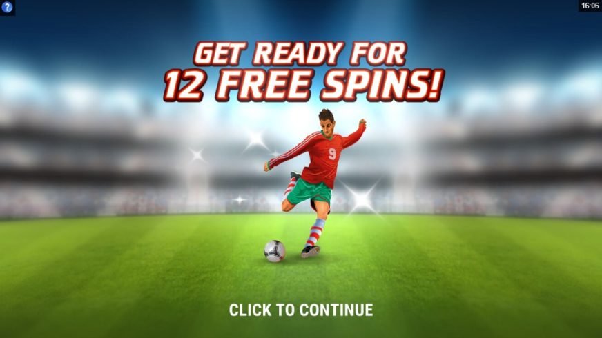 Football Star Deluxe slot screen 3