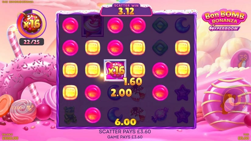 Bon Bomb Bonanza Hyperboom slot screen 4