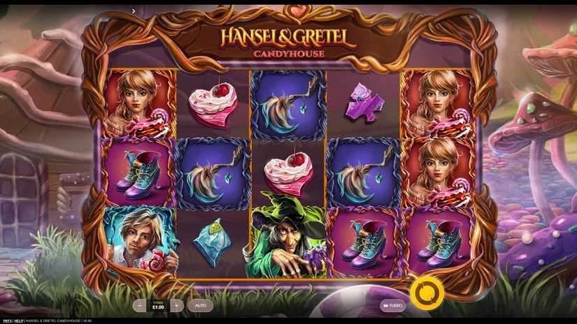 Hansel and Gretel Candyhouse slot screen 1