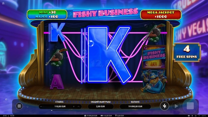 Fishy Business slot screen 3
