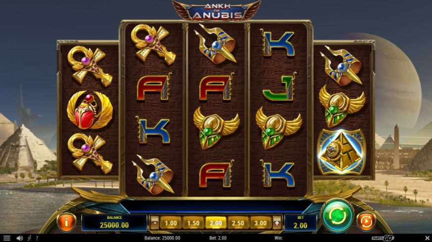 Ankh of Anubis slot screen 1