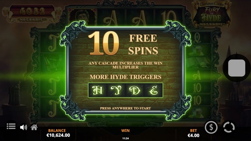 Fury of Hyde Megaways slot screen 5