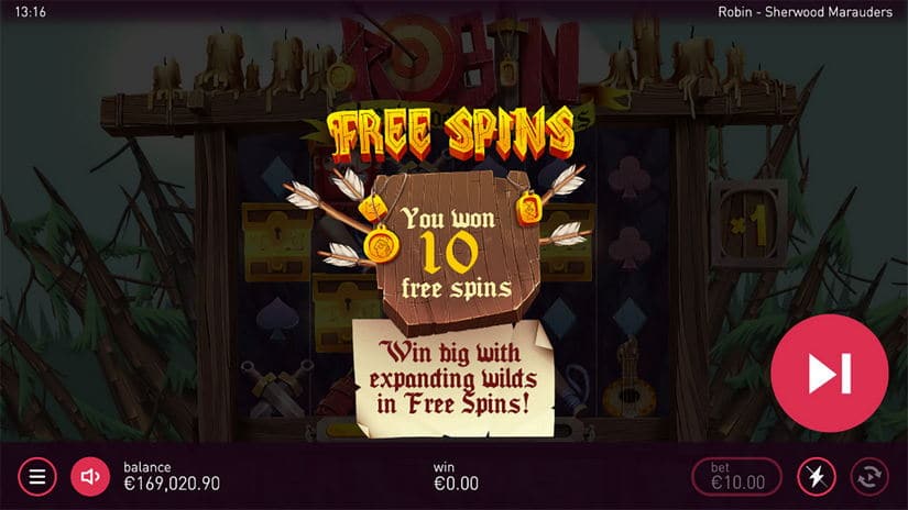 Robin – Sherwood Marauders slot screen 4