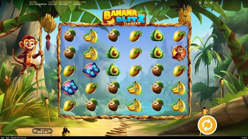 Banana Blitz Deluxe slot screen 1