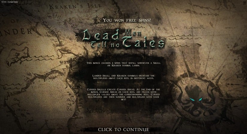 Cursed Seas slot screen 4