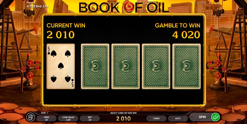 Book of Oil slot screen 2