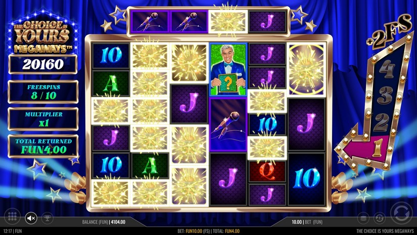 The Choice Is Yours Megaways slot screen 3