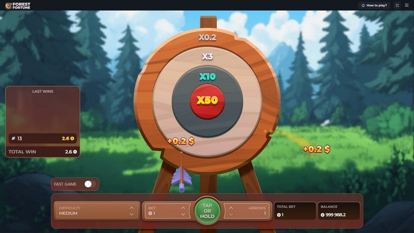 Forest Fortune slot screen 3