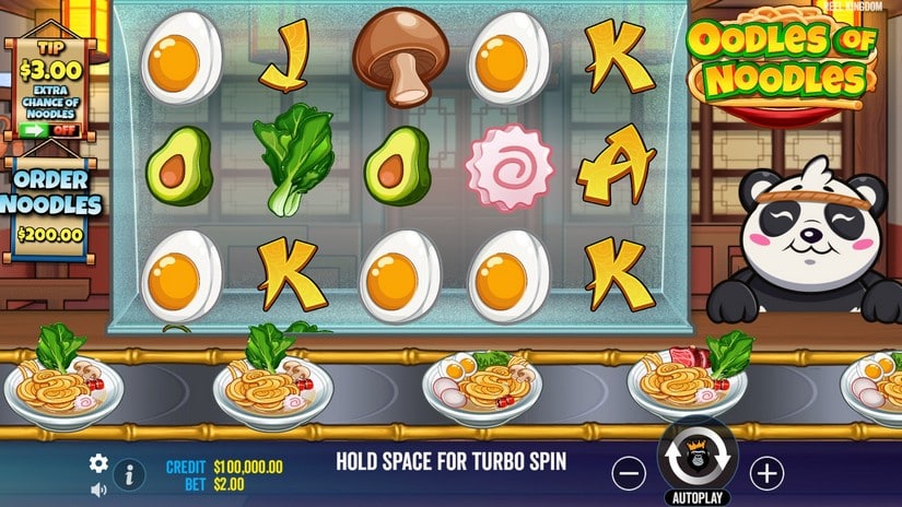Oodles of Noodles slot screen 1
