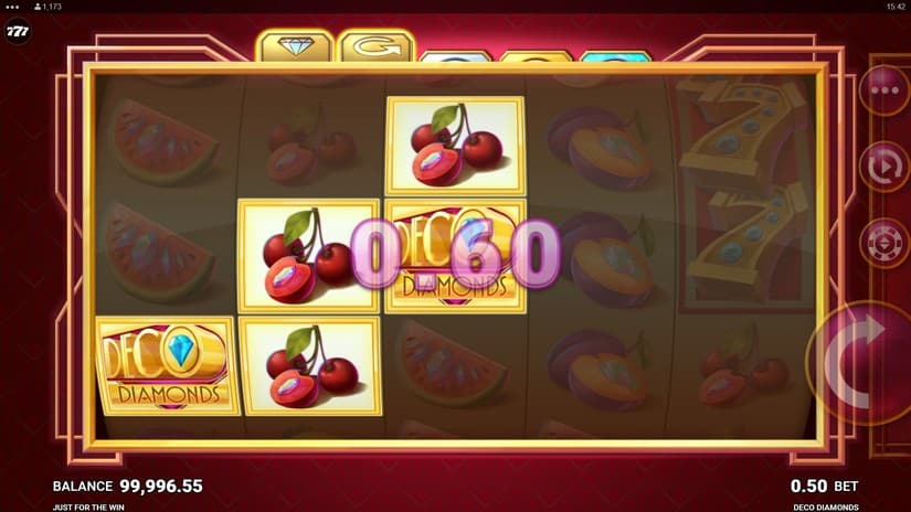 Deco Diamonds slot screen 3