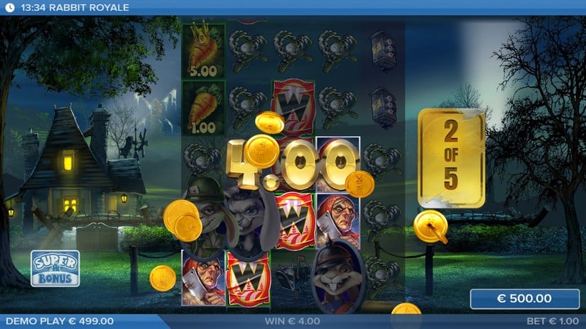 Rabbit Royale slot screen 4