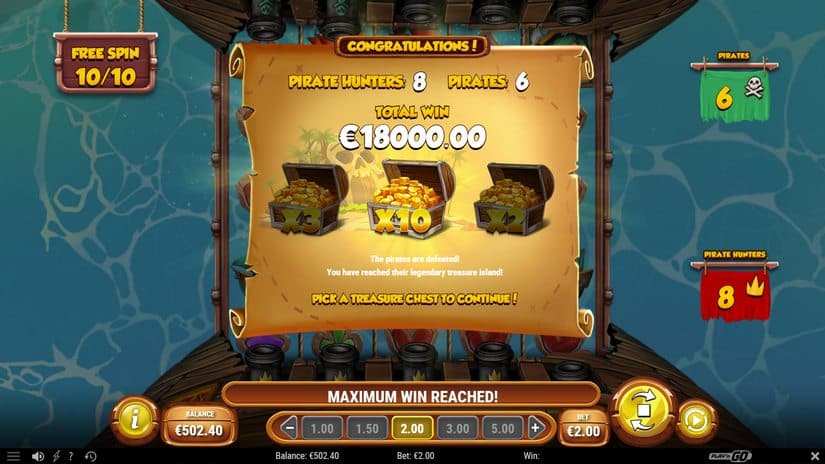 Captain Glum: Pirate Hunter slot screen 4