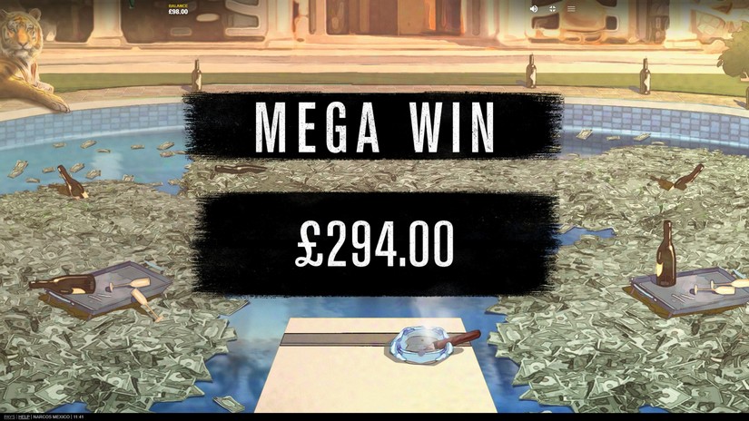 Narcos Mexico slot screen 5