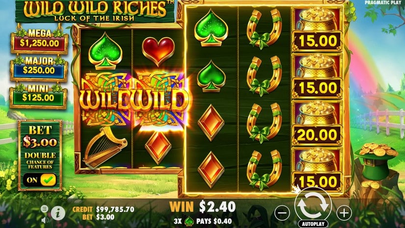Wild Wild Riches Megaways slot screen 3
