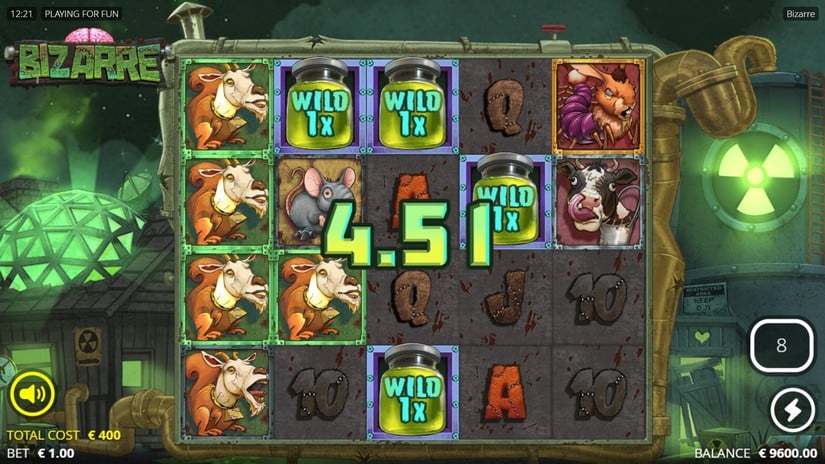 Bizarre slot screen 4