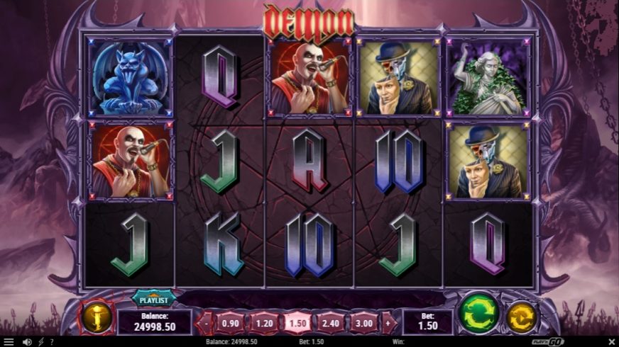 Demon slot screen 1