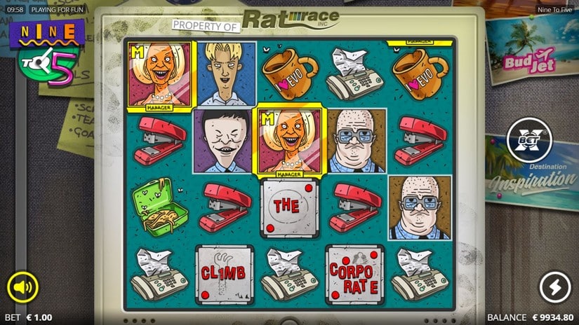 Nine To Five slot screen 2