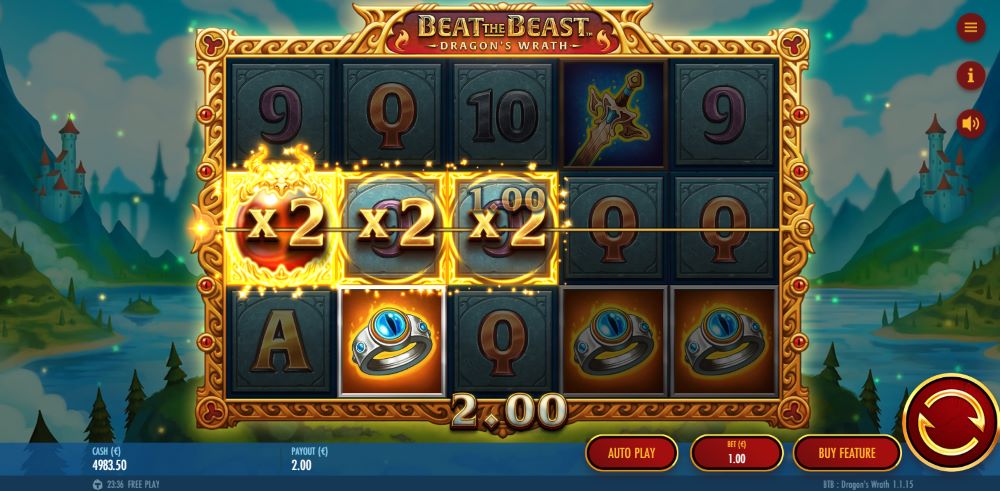 Beat the Beast Dragon's Wrath main game