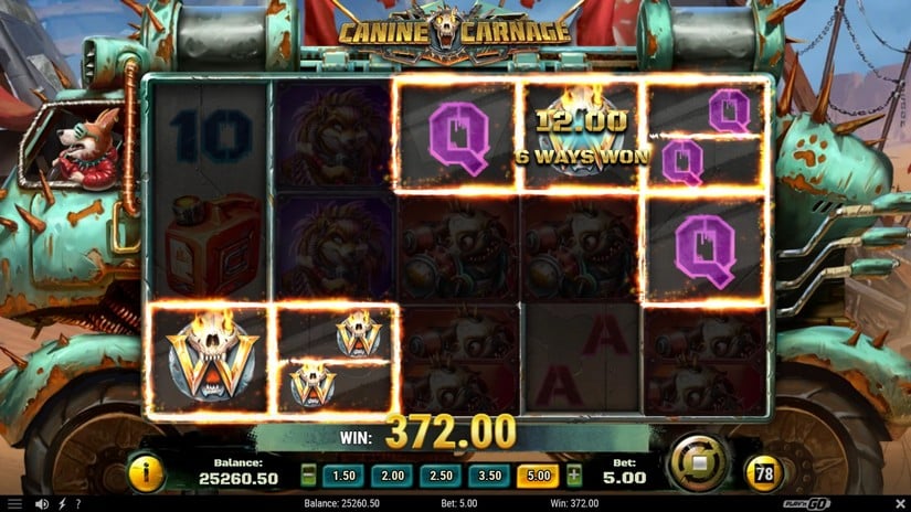 Canine Carnage slot screen 5