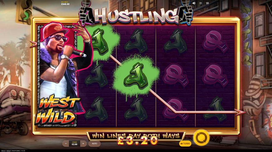 Hustling slot screen 3