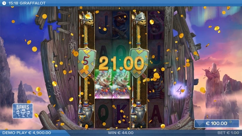 Giraffalot slot screen 5