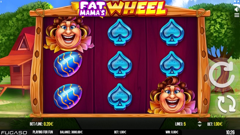 Fat Mama’s Wheel slot screen 1