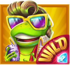 Wild Symbol of Elvis Frog TRUEWAYS Slot