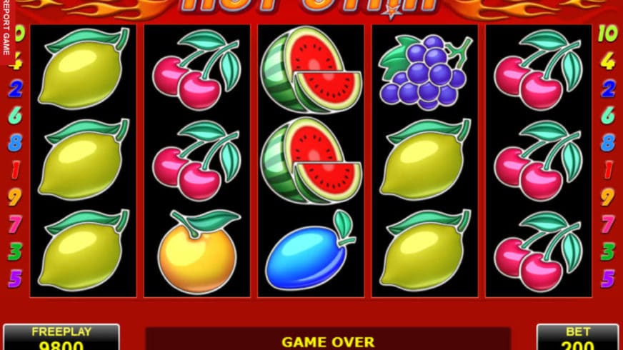 Hot Star slot screen 1