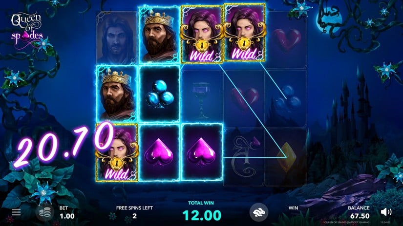 Queen of Spades slot screen 5