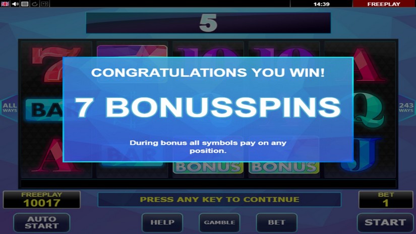 All Ways Win slot screen 4