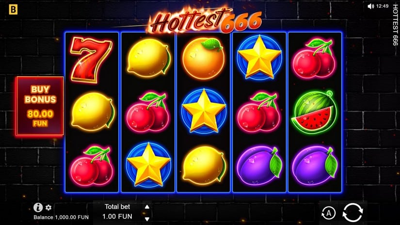 Hottest 666 slot screen 1