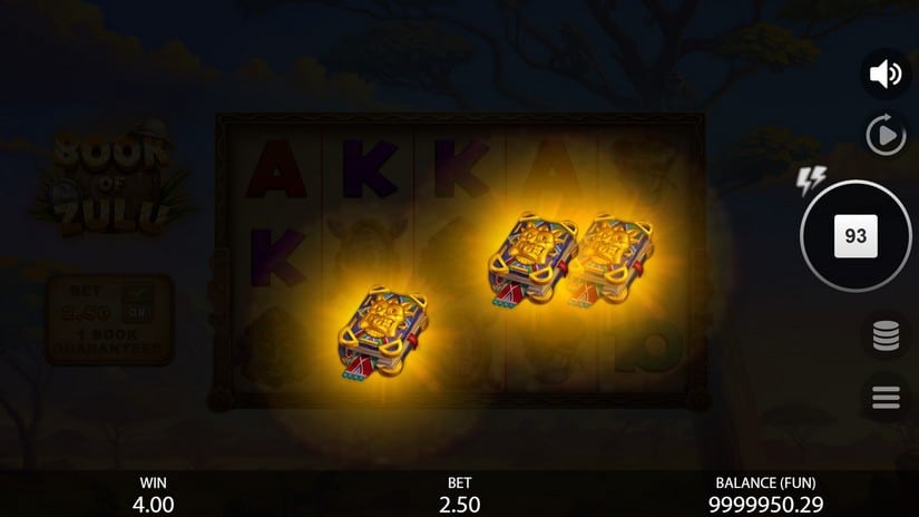 Book of Zulu slot screen 4