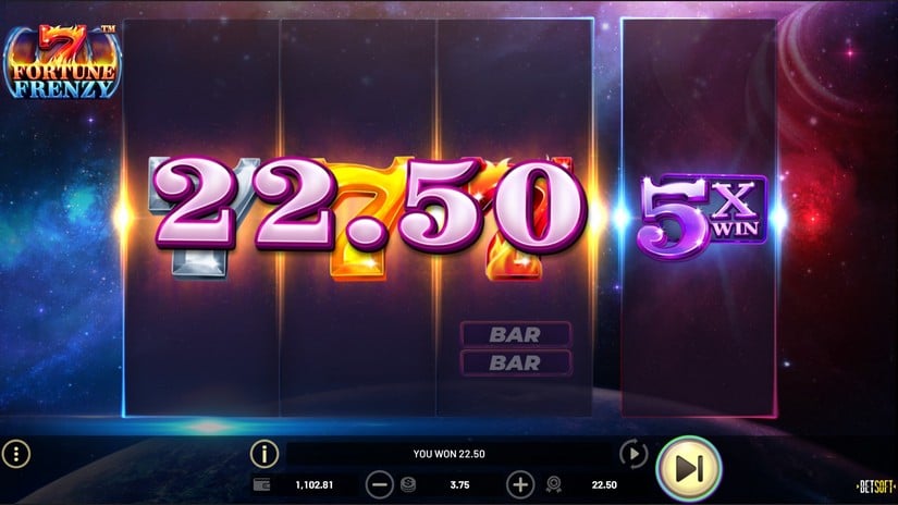 7 Fortune Frenzy slot screen 5