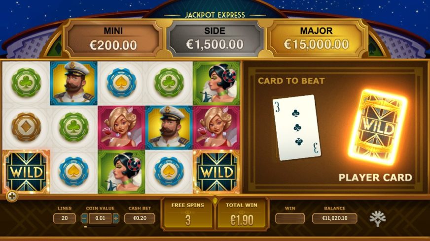 Jackpot Express slot screen 3