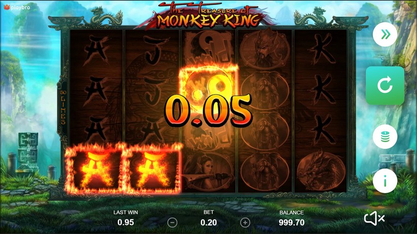 The Treasure of Monkey King slot screen 3
