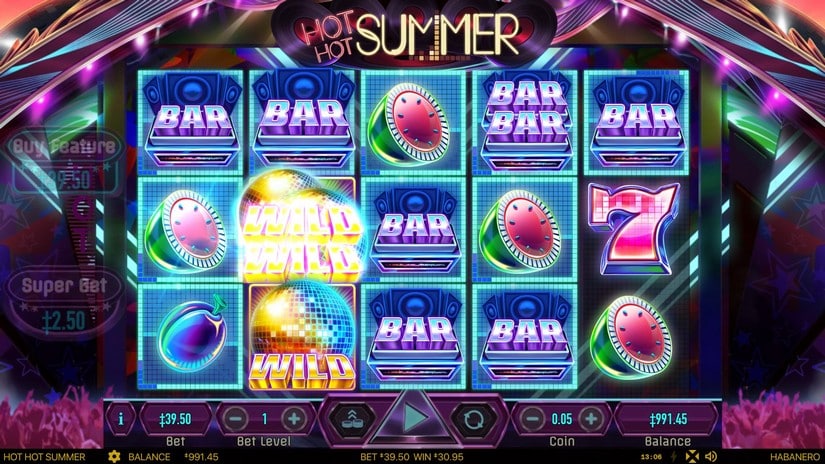 Hot Hot Summer slot screen 4
